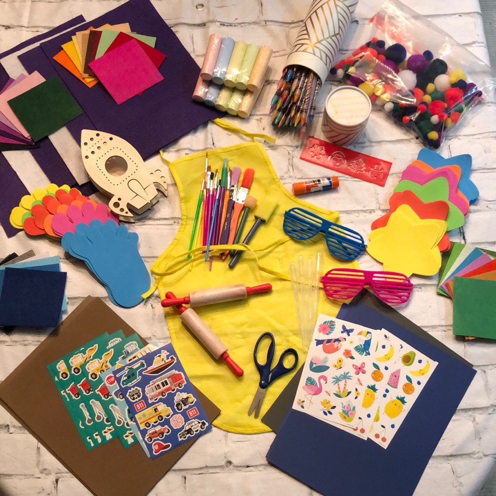 Children’s Arts and Craft Bundle Kit Box